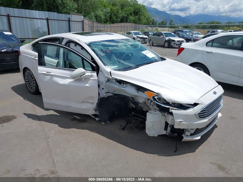 2017 FORD FUSION HYBRID - 3FA6P0RU6HR117370