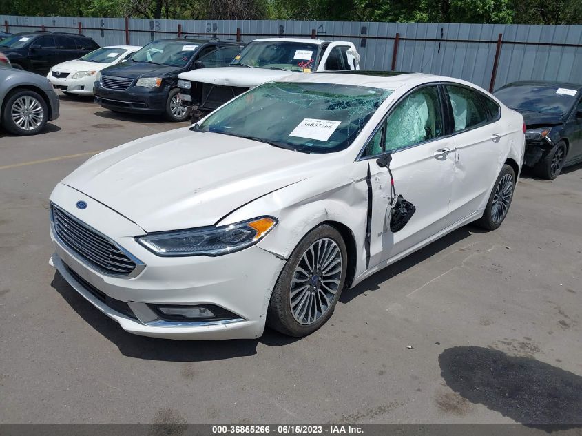 2017 FORD FUSION HYBRID - 3FA6P0RU6HR117370