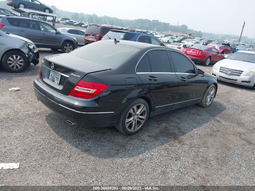 2013 MERCEDES-BENZ C-CLASS C 300 - WDDGF8AB4DR247363