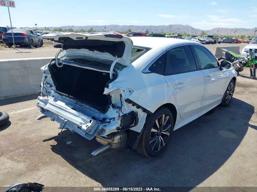 2022 HONDA CIVIC SEDAN EX - JHMFE1F7XNX010277