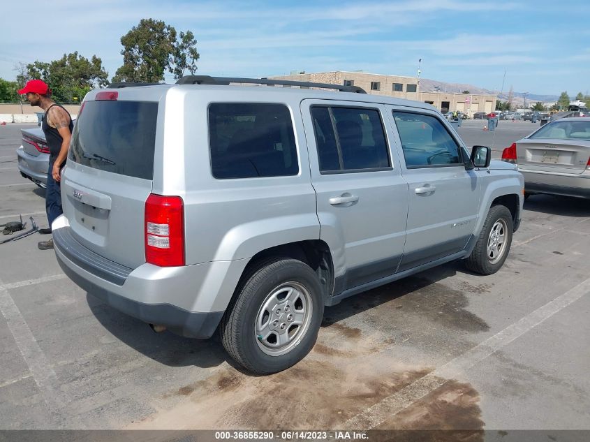 2013 JEEP PATRIOT SPORT - 1C4NJPBA4DD102241