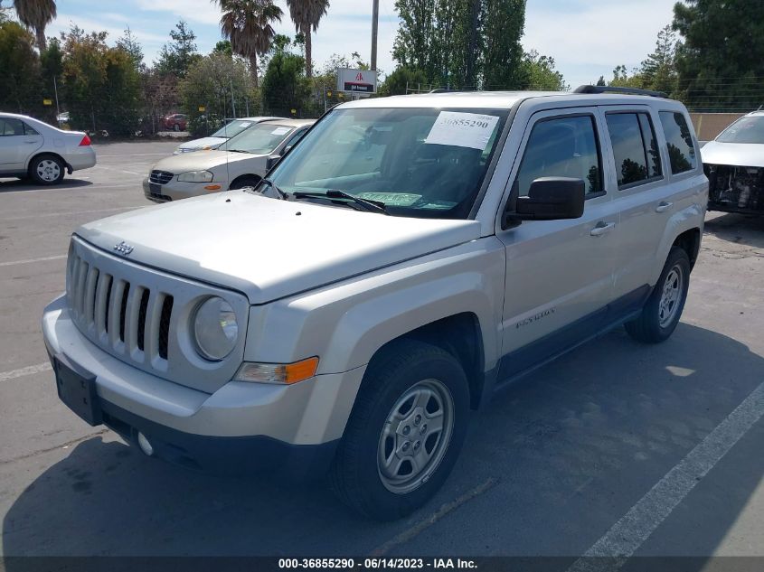 2013 JEEP PATRIOT SPORT - 1C4NJPBA4DD102241