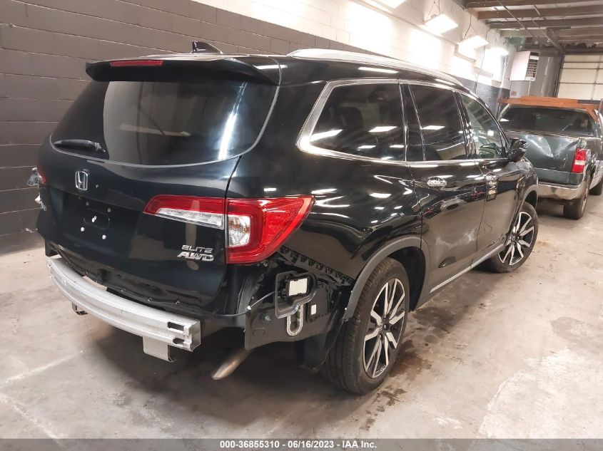 2021 HONDA PILOT ELITE - 5FNYF6H09MB069172