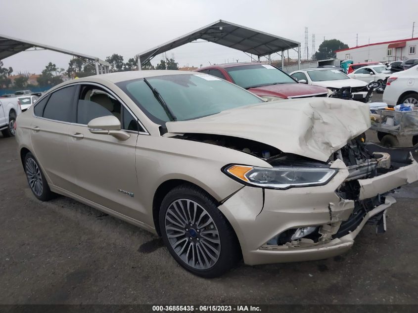 3FA6P0RU3HR305361 FORD FUSION HYBRID 2017