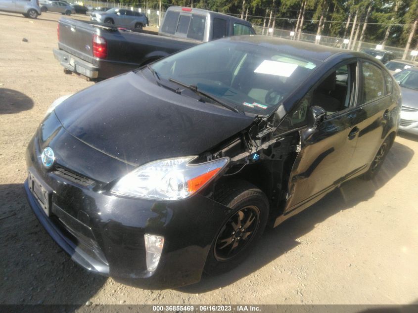 2015 TOYOTA PRIUS FOUR - JTDKN3DUXF0426389