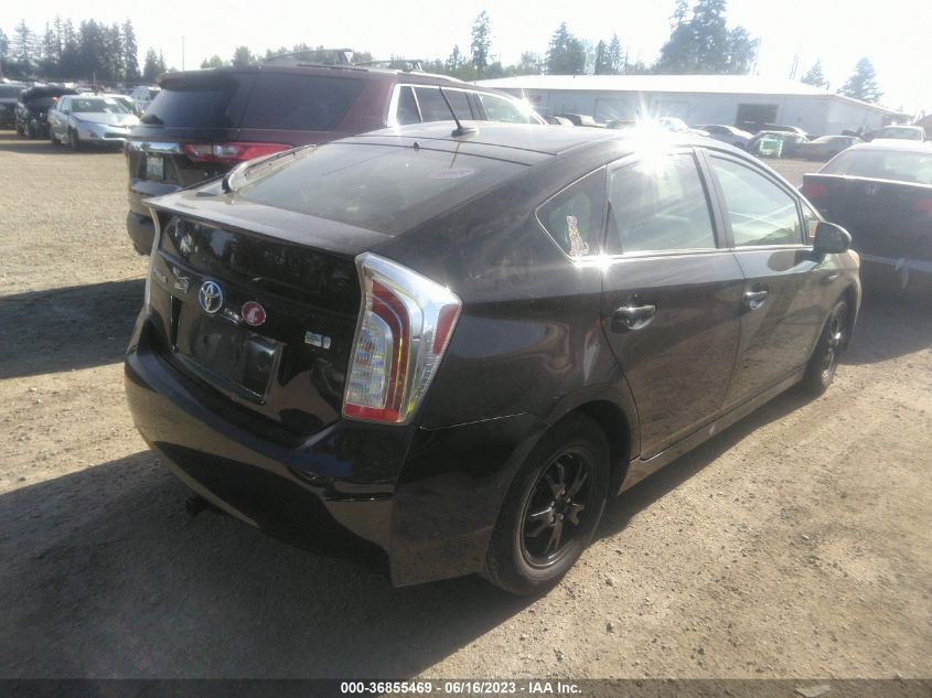 2015 TOYOTA PRIUS FOUR - JTDKN3DUXF0426389