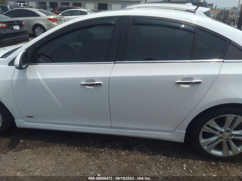 2014 CHEVROLET CRUZE LTZ - 1G1PG5SB7E7225464