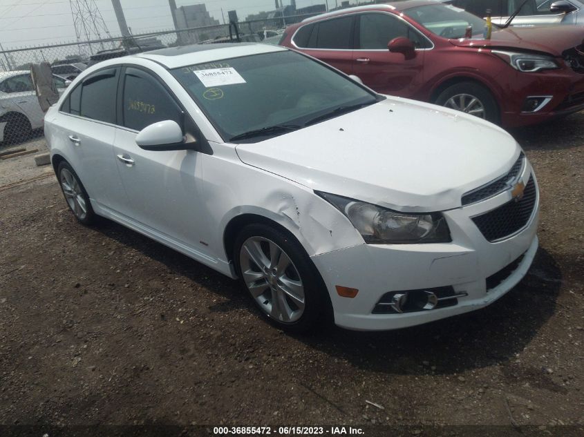 2014 CHEVROLET CRUZE LTZ - 1G1PG5SB7E7225464