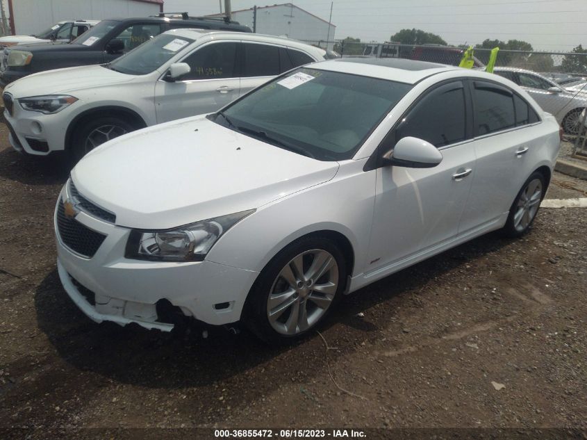 2014 CHEVROLET CRUZE LTZ - 1G1PG5SB7E7225464