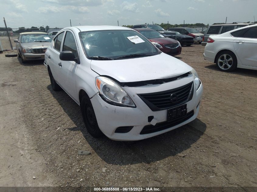 2014 NISSAN VERSA S/S PLUS/SV/SL - 3N1CN7AP0EL848329