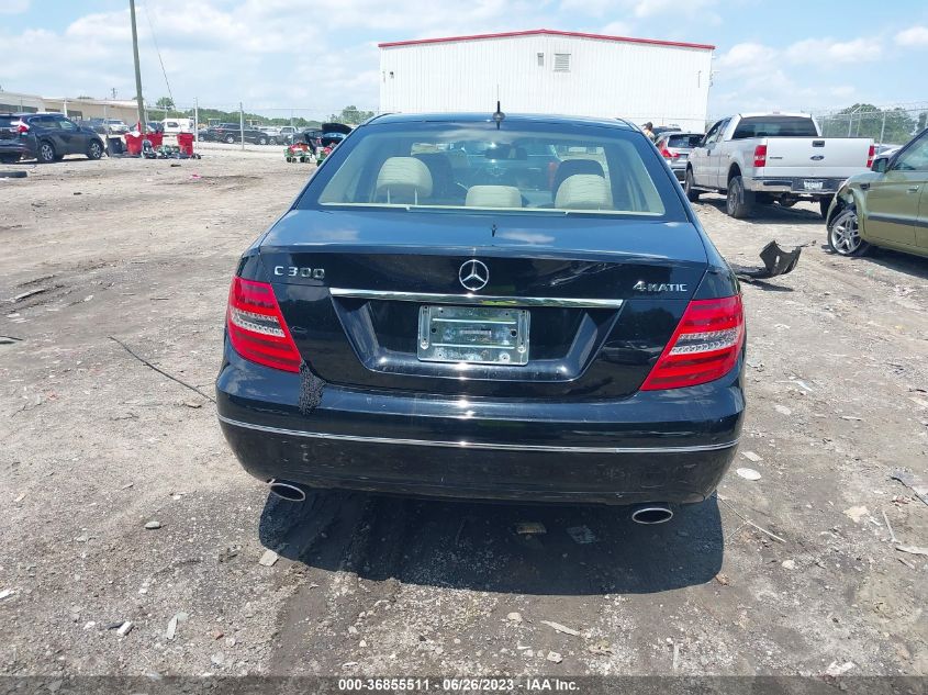 2013 MERCEDES-BENZ C-CLASS C 300 - WDDGF8AB9DG122547