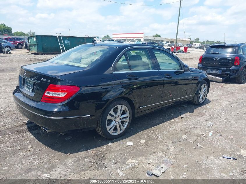 2013 MERCEDES-BENZ C-CLASS C 300 - WDDGF8AB9DG122547