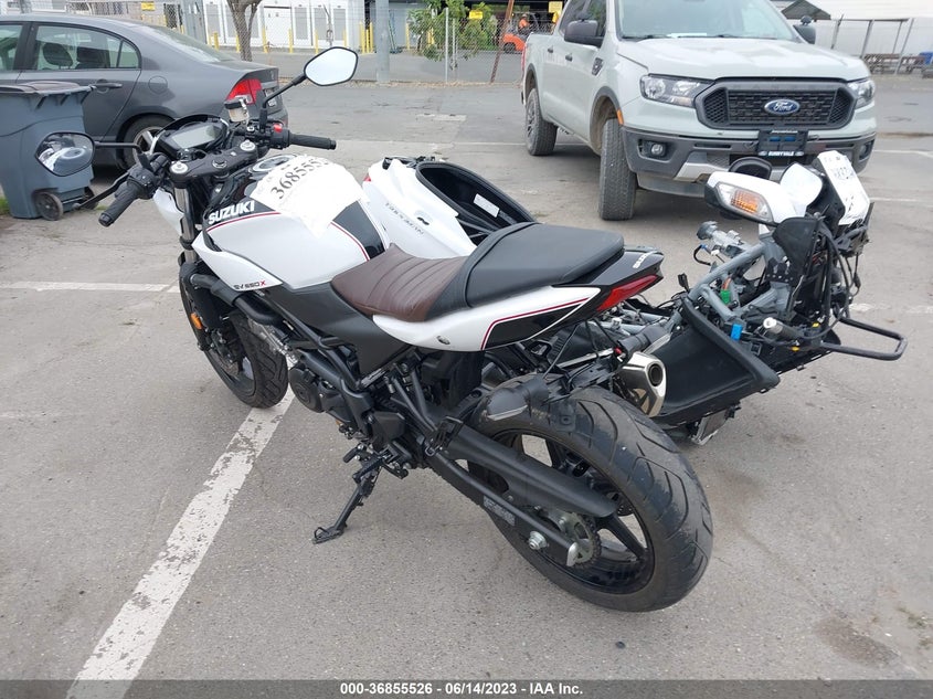 VIN JS1VP55B1K7100752 2019 SUZUKI SV650 A/X