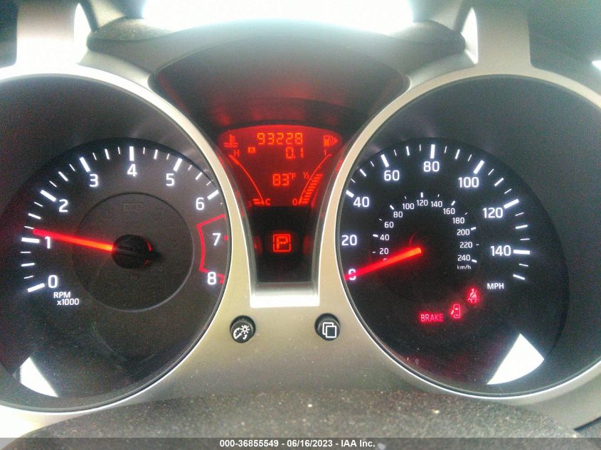 2013 NISSAN JUKE SV - JN8AF5MR6DT219983