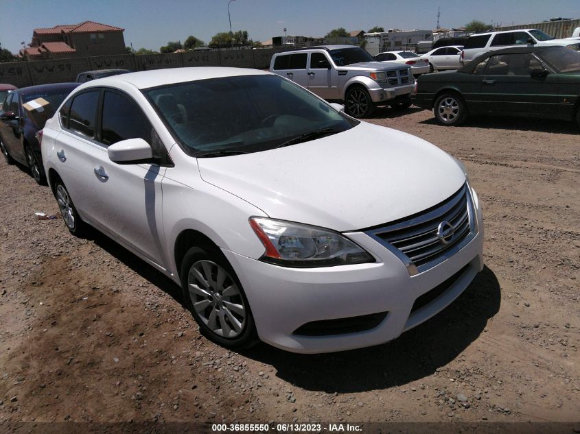 2015 NISSAN SENTRA S - 3N1AB7AP3FY292635