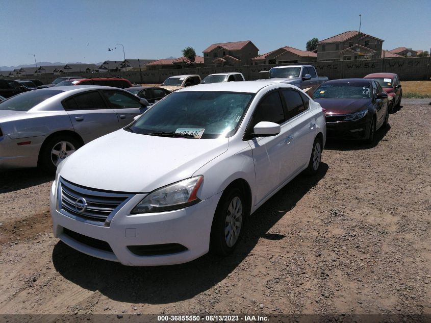 2015 NISSAN SENTRA S - 3N1AB7AP3FY292635