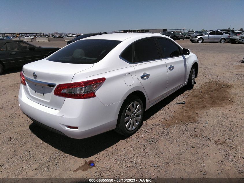 2015 NISSAN SENTRA S - 3N1AB7AP3FY292635