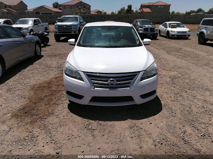 2015 NISSAN SENTRA S - 3N1AB7AP3FY292635