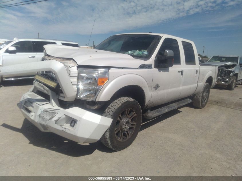 2016 FORD SUPER DUTY F-250 SRW LARIAT/PLATINUM - 1FT7W2BT1GEC02567