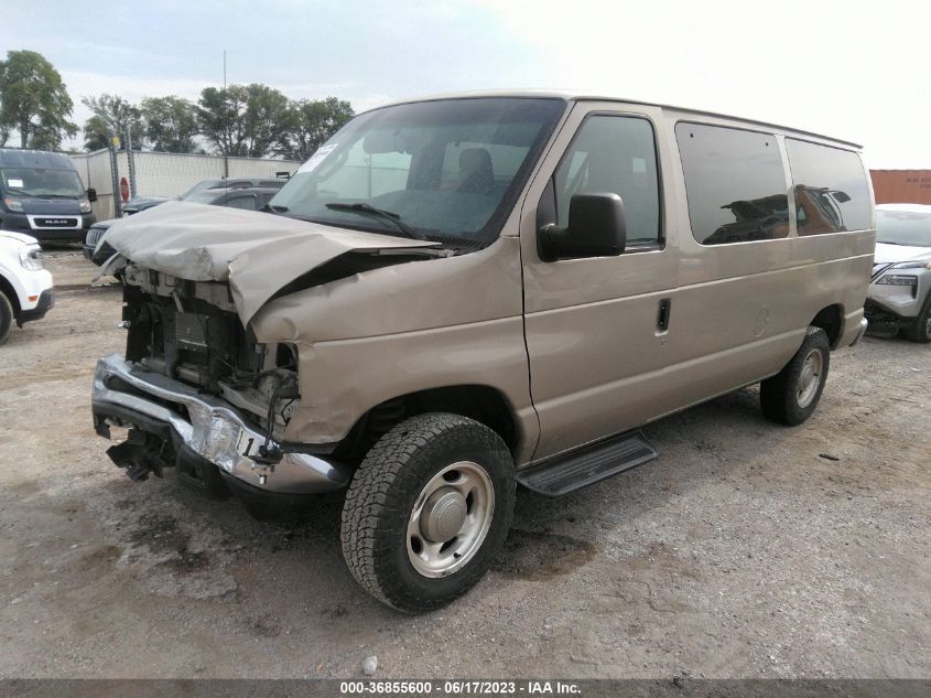 2013 FORD ECONOLINE WAGON XL/XLT - 1FBNE3BL9DDA65612
