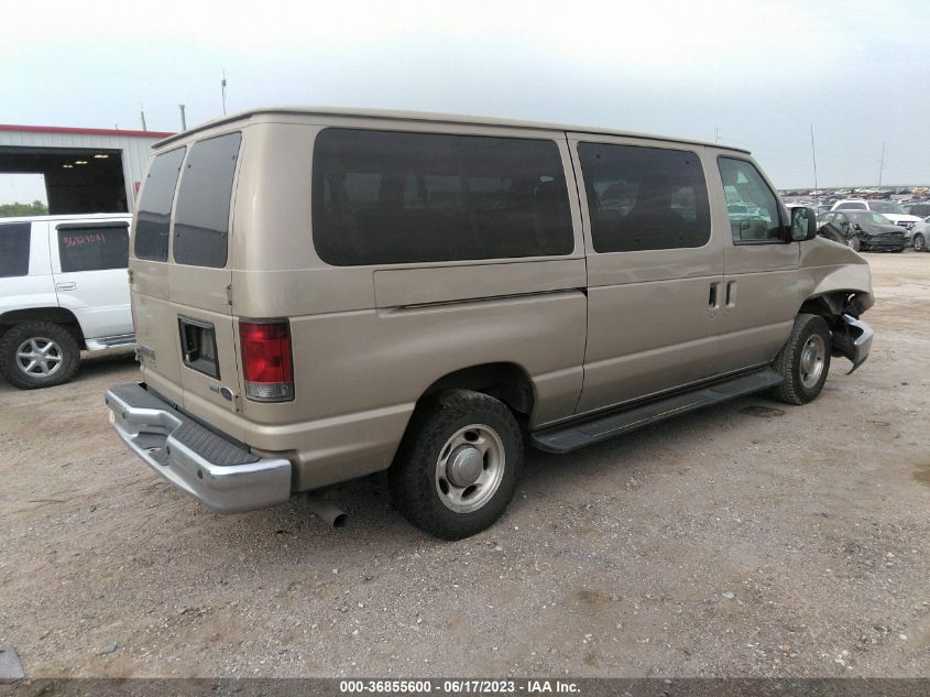 2013 FORD ECONOLINE WAGON XL/XLT - 1FBNE3BL9DDA65612
