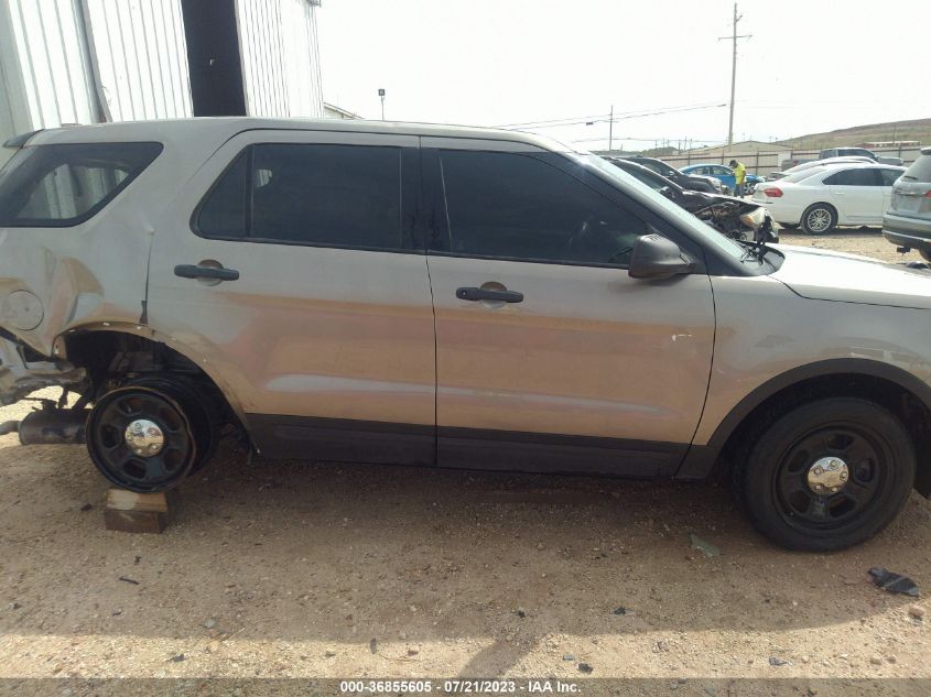 2018 FORD POLICE INTERCEPTOR 1FM5K8AR1JGB19112
