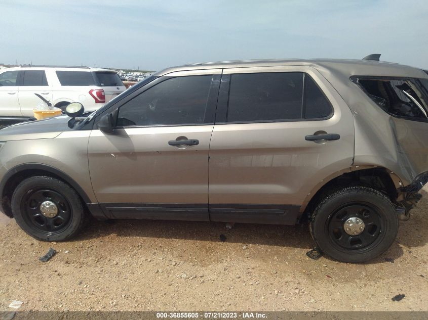 2018 FORD POLICE INTERCEPTOR 1FM5K8AR1JGB19112