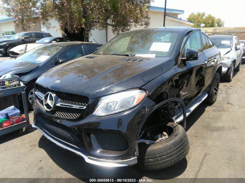 4JGED6EB9JA102931 2018 MERCEDES-BENZ GLE-CLASS, photo no. 2