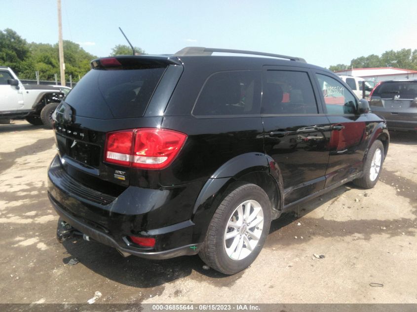 2015 DODGE JOURNEY SXT - 3C4PDCBG4FT722517