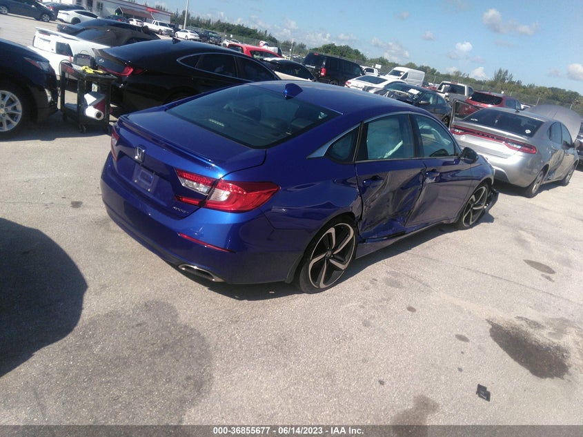 VIN 1HGCV1F39KA112221 2019 HONDA ACCORD SEDAN SPORT 1.5T