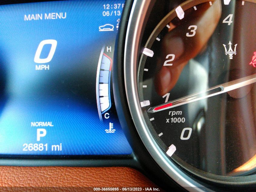 2019 MASERATI LEVANTE ZN661XUA0KX317563