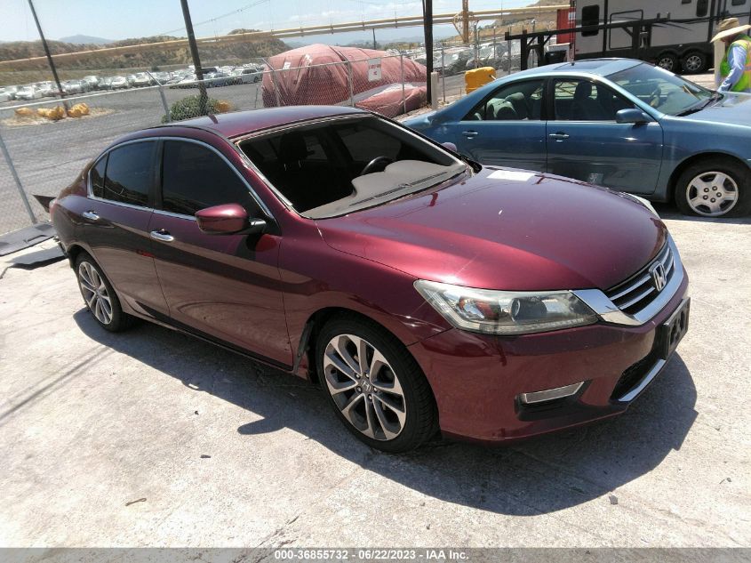 2013 HONDA ACCORD SDN SPORT - 1HGCR2F56DA229883