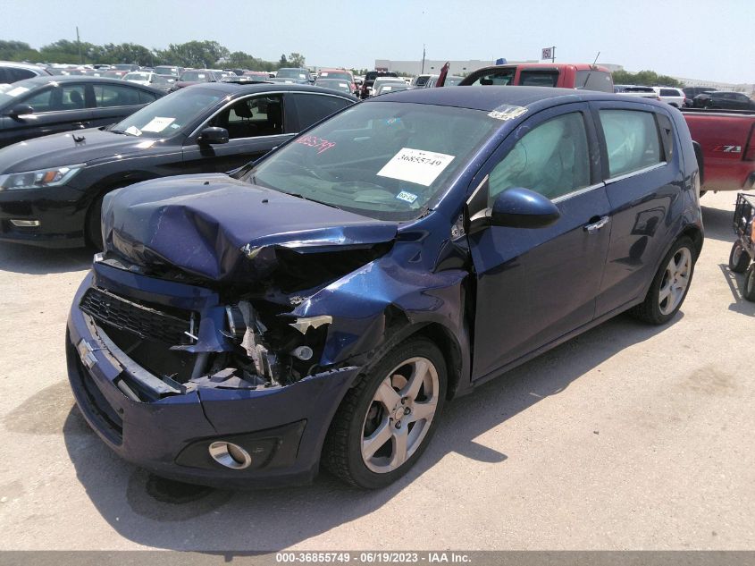 2014 CHEVROLET SONIC LTZ - 1G1JE6SBXE4112157