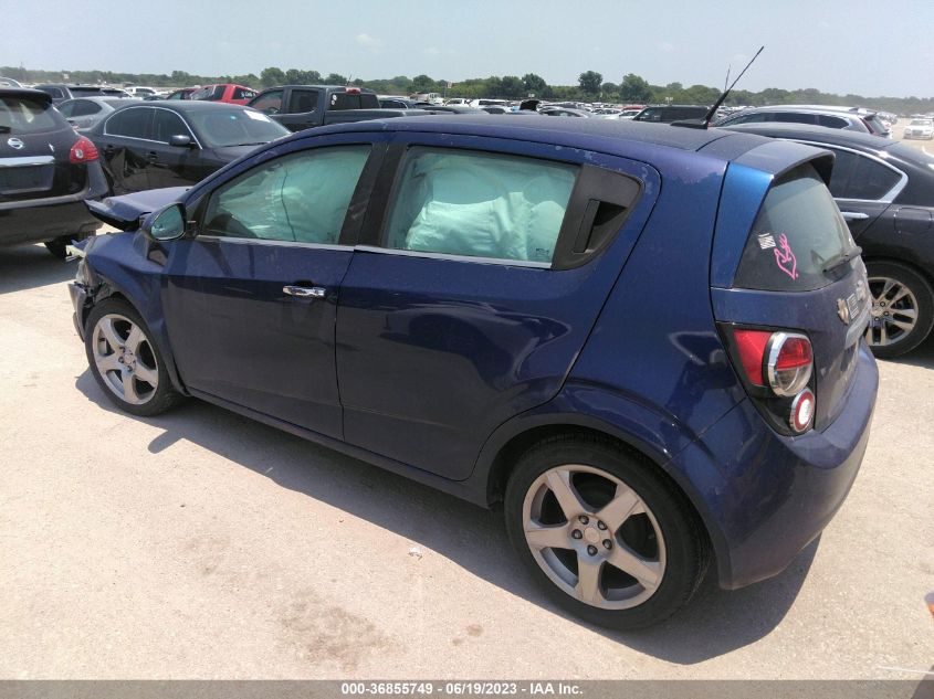 2014 CHEVROLET SONIC LTZ - 1G1JE6SBXE4112157