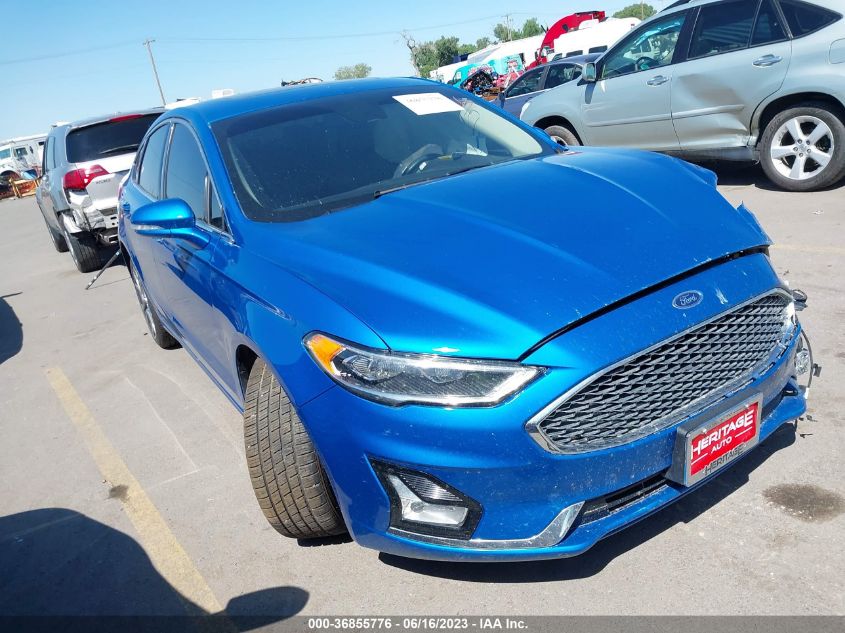 2020 FORD FUSION TITANIUM - 3FA6P0D93LR137829