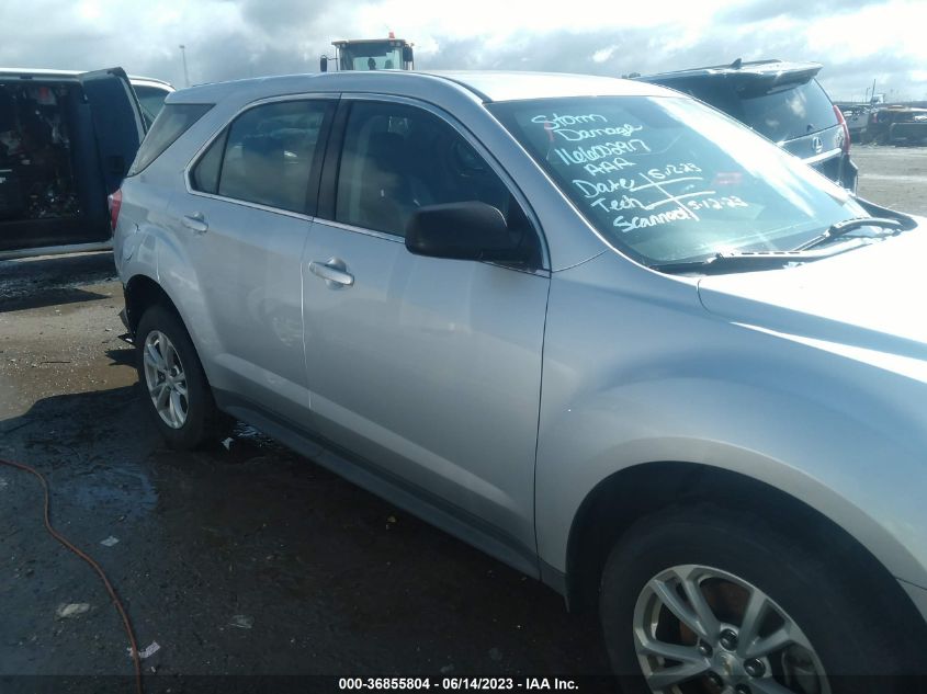 2017 CHEVROLET EQUINOX LS - 2GNFLEEKXH6147378