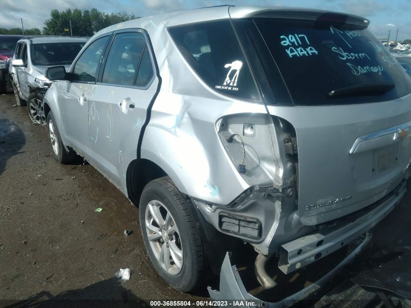 2017 CHEVROLET EQUINOX LS - 2GNFLEEKXH6147378