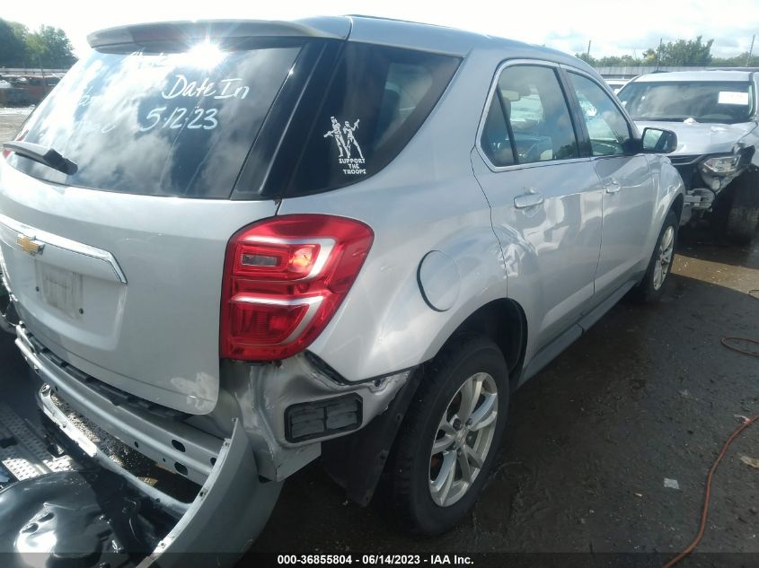 2017 CHEVROLET EQUINOX LS - 2GNFLEEKXH6147378