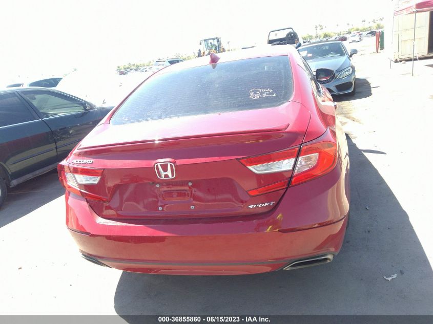 2018 HONDA ACCORD SEDAN SPORT 1.5T - 1HGCV1F3XJA217820