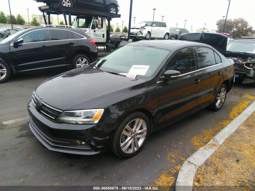 2015 VOLKSWAGEN JETTA SEDAN 2.0L TDI SEL - 3VWLA7AJ6FM306391