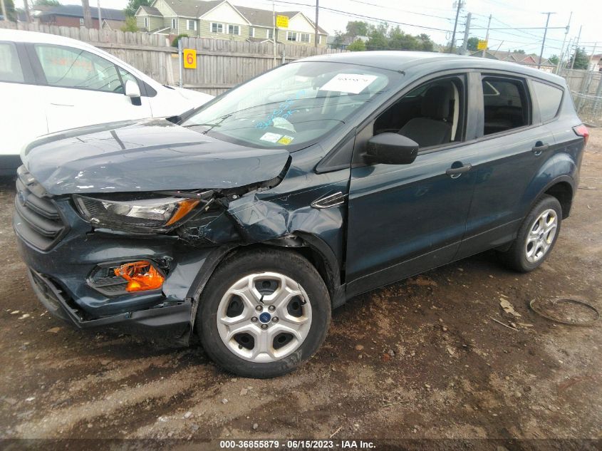 2019 FORD ESCAPE S - 1FMCU0F77KUB75293