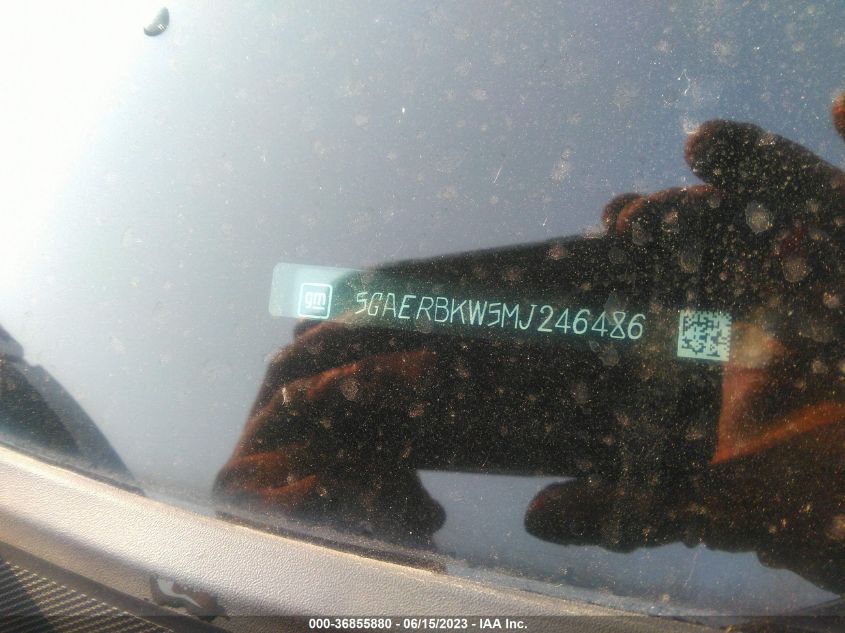 2021 BUICK ENCLAVE ESSENCE - 5GAERBKW5MJ246486