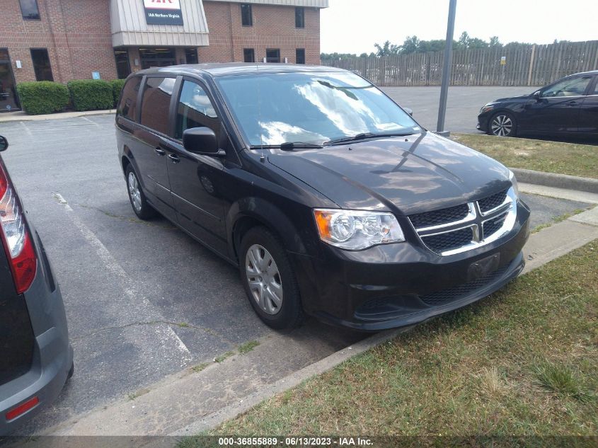 2016 DODGE GRAND CARAVAN SE - 2C4RDGBG1GR100770