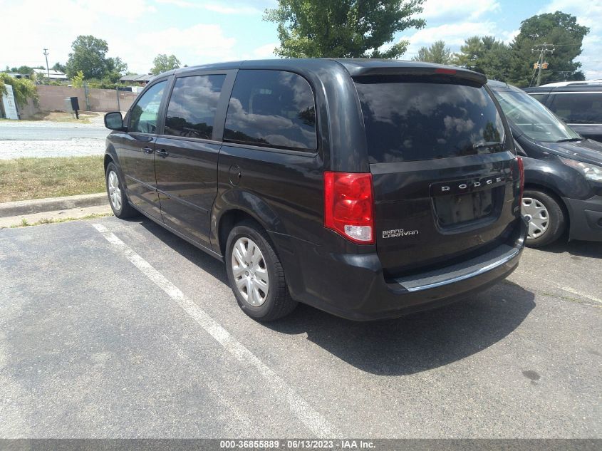 2016 DODGE GRAND CARAVAN SE - 2C4RDGBG1GR100770