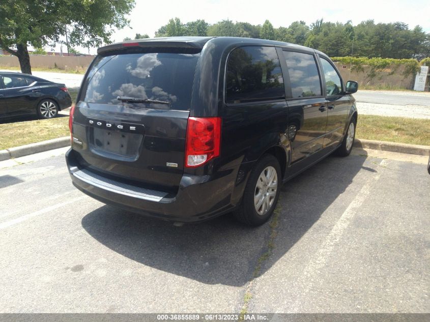 2016 DODGE GRAND CARAVAN SE - 2C4RDGBG1GR100770