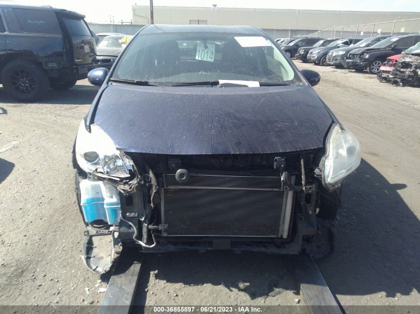 2013 TOYOTA PRIUS ONE/TWO/THREE/FOUR/FIVE - JTDKN3DU7D0342219