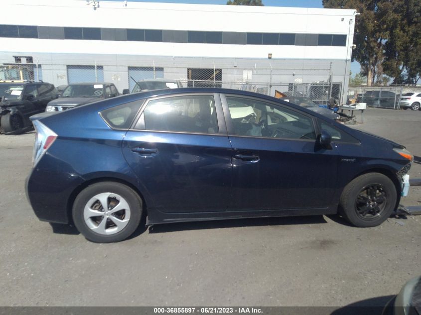 2013 TOYOTA PRIUS ONE/TWO/THREE/FOUR/FIVE - JTDKN3DU7D0342219