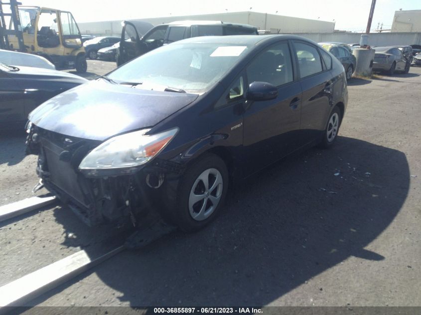 2013 TOYOTA PRIUS ONE/TWO/THREE/FOUR/FIVE - JTDKN3DU7D0342219