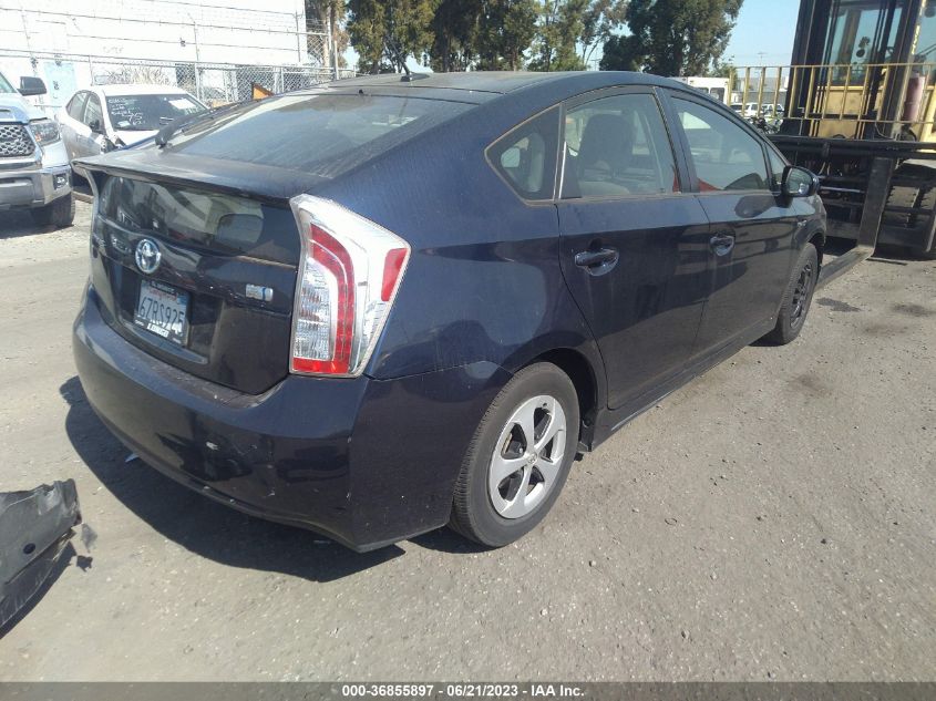2013 TOYOTA PRIUS ONE/TWO/THREE/FOUR/FIVE - JTDKN3DU7D0342219