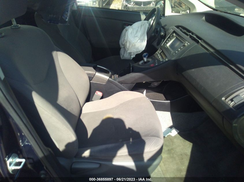 2013 TOYOTA PRIUS ONE/TWO/THREE/FOUR/FIVE - JTDKN3DU7D0342219